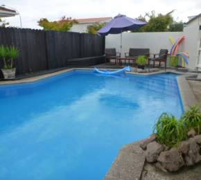 Out-door heated pool