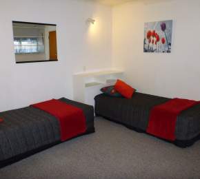 Lounge area in a one bedroom unit