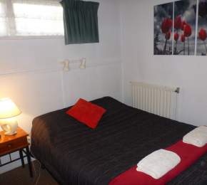 Bedroom in two bedroom unit